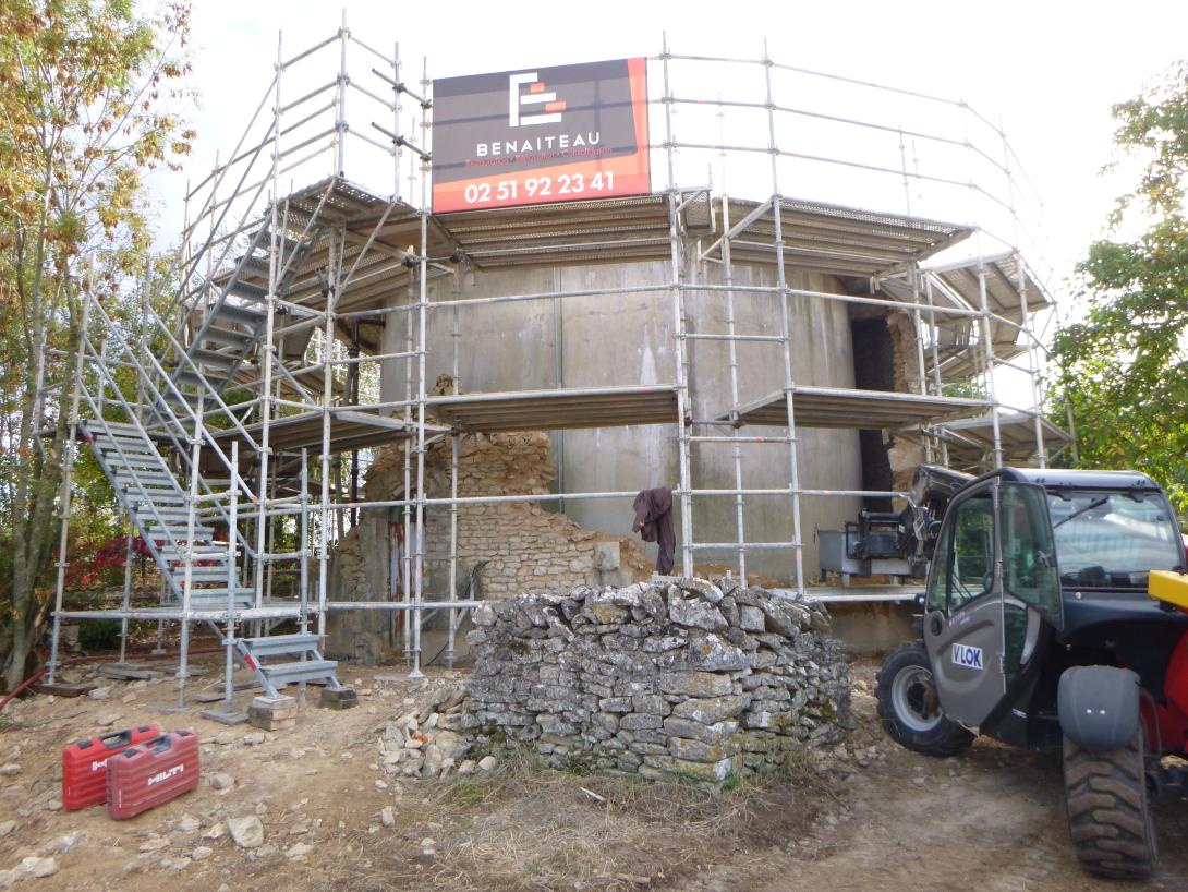 citerne pendant travaux